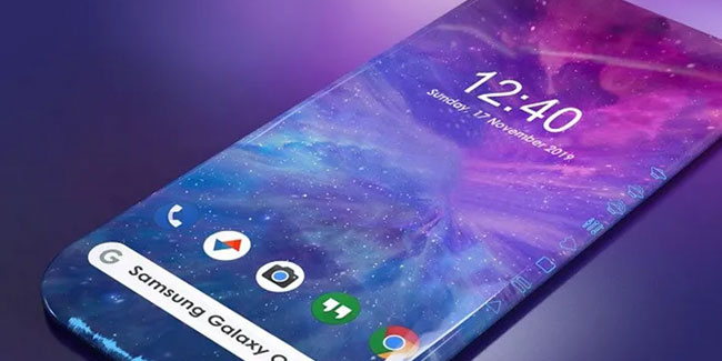 Samsung'un ilginç ekran tasarımı herkesi şaşırttı