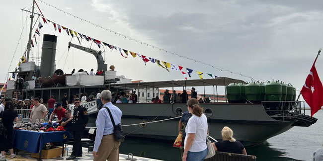 TCG Nusret Müze Gemisi halkın ziyaretine açıldı