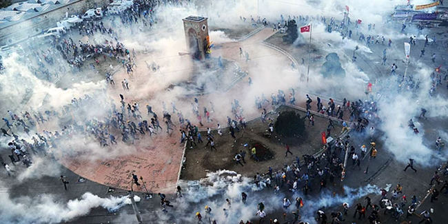 Gezi'nin 7'nci yılında İstiklâl'de eylem