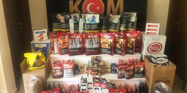 Kırşehir'de satışa hazır kaçak tütün ele geçirildi