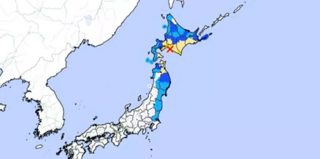 Japonya'da deprem!