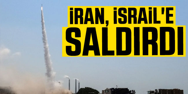 İran, İsrail'e saldırdı... İlk açıklamalar geldi
