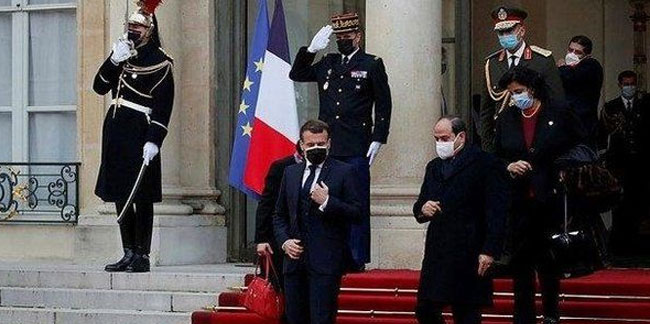 Macron kırmızı halıyla karşılamıştı! Mısır-Fransa Rafale için anlaştı