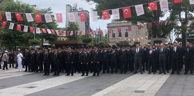 Trabzon'da Jandarma Teşkilatı'nın 184'üncü Kuruluş Yıl Dönümü kutlandı