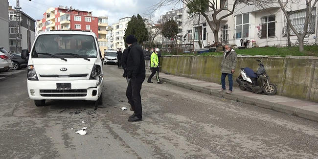 Sinop’ta kamyonetle çarpışan motosikletin sürücüsü hayatını kaybetti