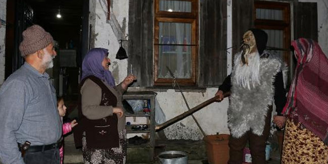Trabzon'da geleneksel 'Kalandar' şenliği