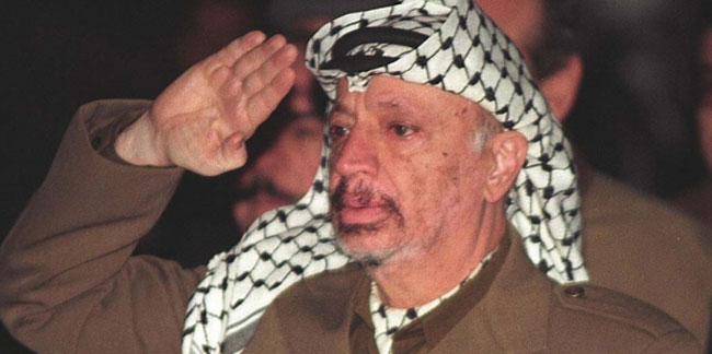 Tarihte bugün (21 Ocak): Filistin'de ilk kez yapılan seçimde devlet başkanlığına Yaser Arafat seçildi