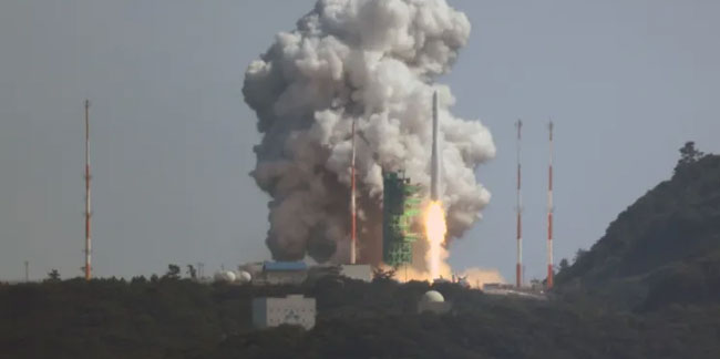 Güney Kore'nin ''Nuri'' roketi fırlatıldı