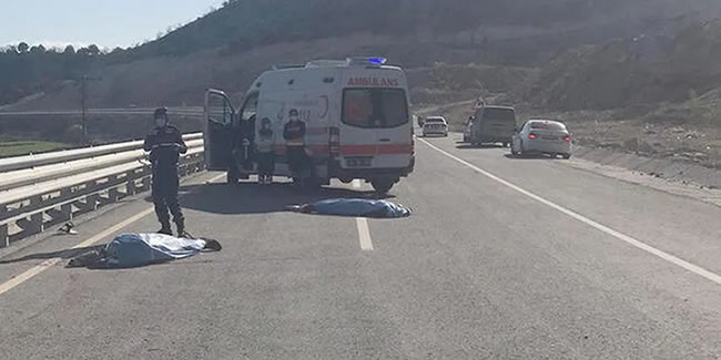 Kütahya'da motosiklet kazası: 2 kişi hayatını kaybetti