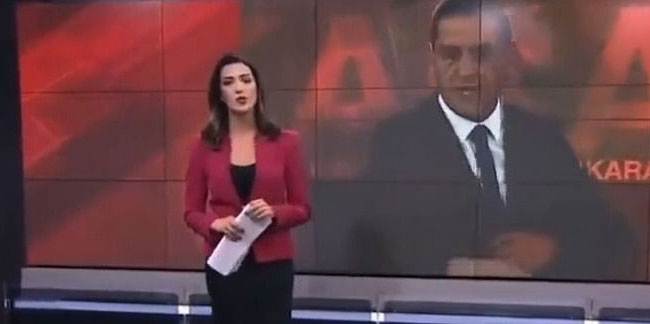 Muhabir canlı yayında sinir krizi geçirdi! CNN Türk yayını karıştı