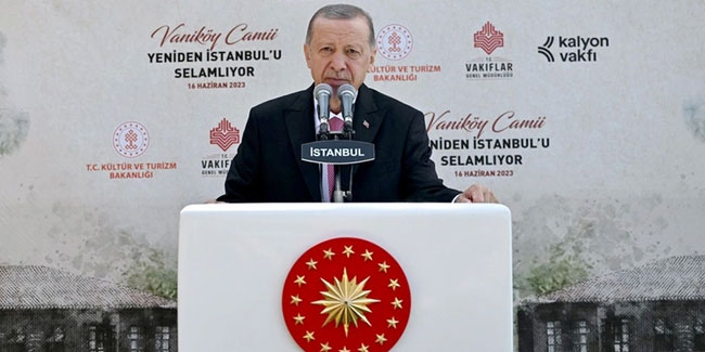 Cumhurbaşkanı Erdoğan: Birileri gibi İstanbul sevgimizi lafta bırakmıyoruz