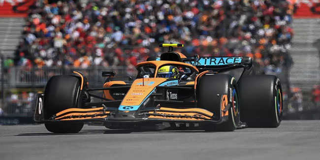 Norris: McLaren iyi günlerinde şanslıydı