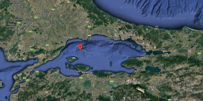 Marmara Denizi'nde korkutan deprem!