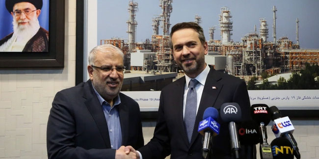 Enerji ve Tabii Kaynaklar Bakanı Bayraktar İran'da