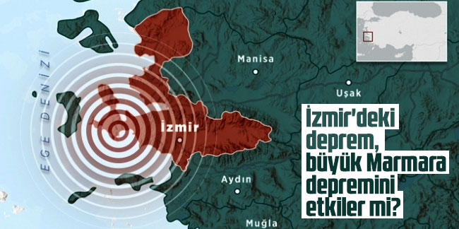 İzmir'deki deprem, büyük Marmara depremini etkiler mi?