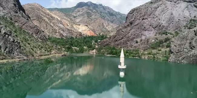 Yusufeli Barajı'nda su yüksekliği 164 metreye ulaştı