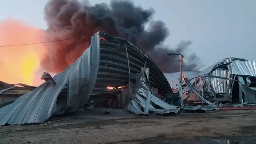 Rusya’dan Odessa’ya hava saldırısı: Tonlarca gıda yandı