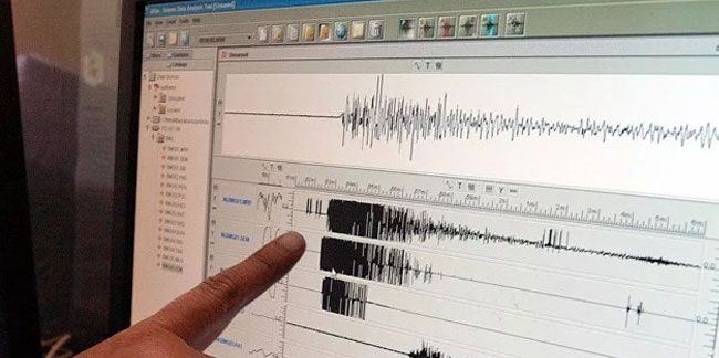 Yunanistan'da 3.9 büyüklüğünde deprem