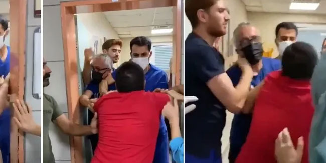 Bursa'da bir kişi 'maske' uyarısı yapan doktora saldırdı