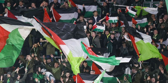 Filistin'e destek çıkan Celtic taraftar sözcüsünden Batı'ya tepki: Tam bir ikiyüzlülük
