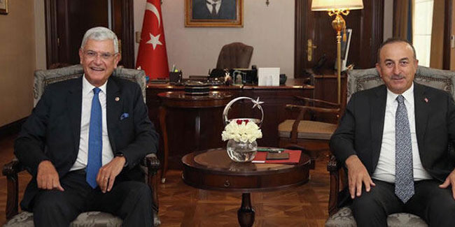 Çavuşoğlu, BM 75'inci Genel Kurul Başkanı Bozkır ile görüştü