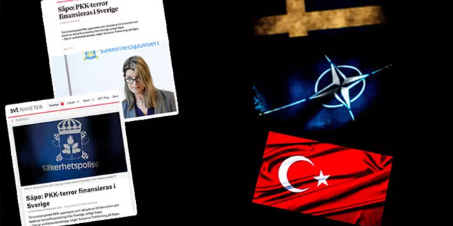 Gizli servisten PKK itirafı! İsveç medyası: Tesadüf değil!