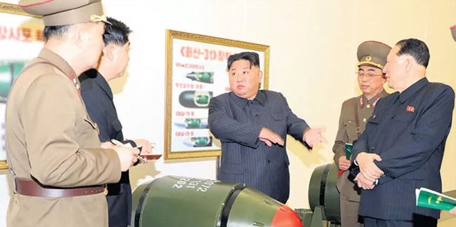 Kore'de işte nükleer silahın kanıtı!