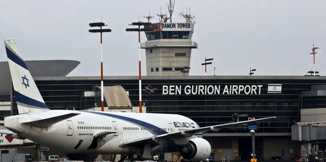 İsrail havalimanını uçuşlara kapattı