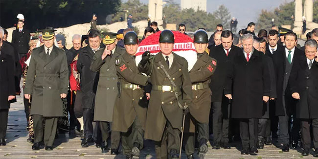 Atatürk'ün Ankara'ya gelişinin 103'üncü yılı kutlandı