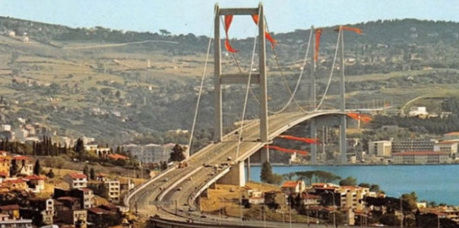 İstanbul Boğaz'ın ilk köprüsü nasıl yapıldı?