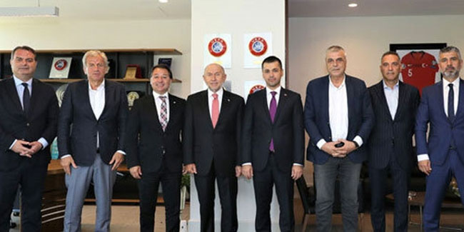 Kulüp başkanlarından Nihat Özdemir'e ziyaret