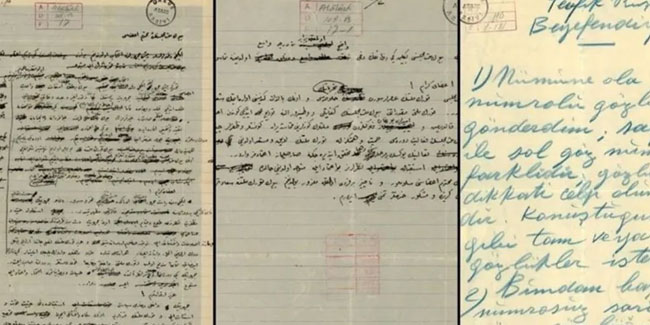 Atatürk’ün özel koleksiyondaki el yazısı notları