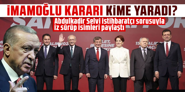 Abdulkadir Selvi: Bu karar Cumhurbaşkanı Erdoğan’a yaramaz