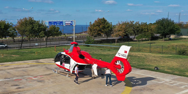 Karadeniz'de ambulans helikopterle kaç hasta taşındı! Trabzon Sağlık Müdürü Usta açıkladı