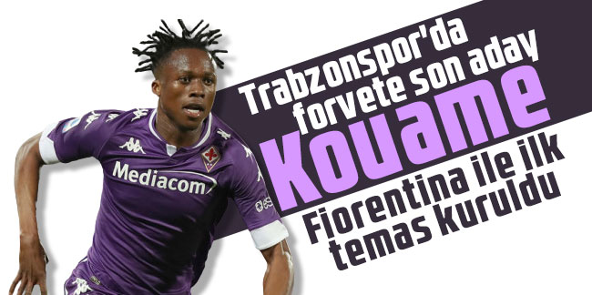 Trabzonspor'da forvete son aday Kouame