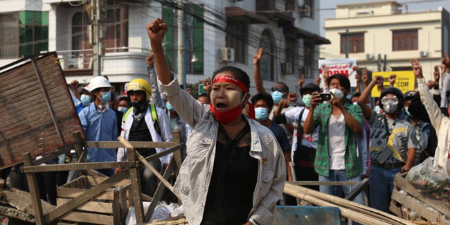 Myanmar’daki protestolarda 6 kişi öldü