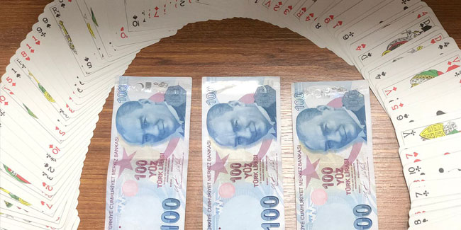 Trabzon'da kumar oynayanlara baskın