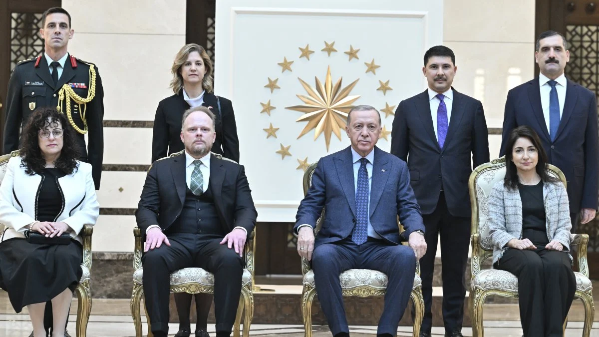 Erdoğan büyükelçilerini kabul etti