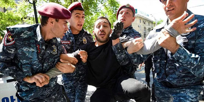 Ermenistan karıştı! Muhalifler yolları kapattı: 286 gözaltı