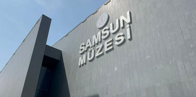 Yeni Samsun Müzesi’ne yoğun ilgi