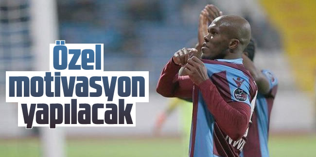 Trabzonspor'da Nwakaeme'ye özel motivasyon