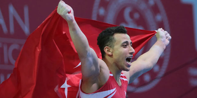 Milli cimnastikçi Adem Asil, Avrupa şampiyonu oldu
