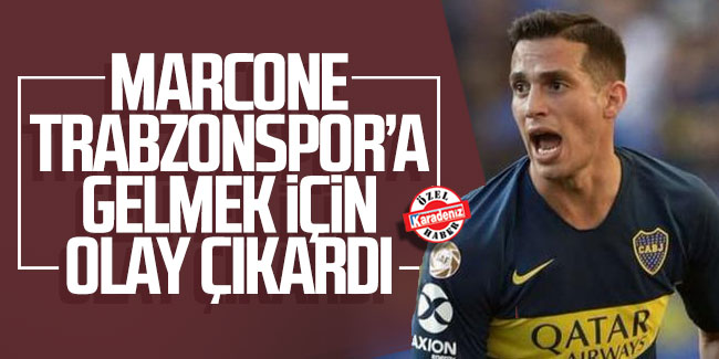 İvan Marcone Trabzonspor'a gelmek için kulübünde olay çıkardı!