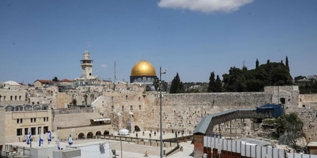 Savunma Bakanı Kudüs'te Filistin'e yer var dedi, İsrail karıştı