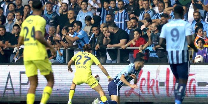 Fenerbahçe Adana Demirspor deplasmanından beraberlikle döndü