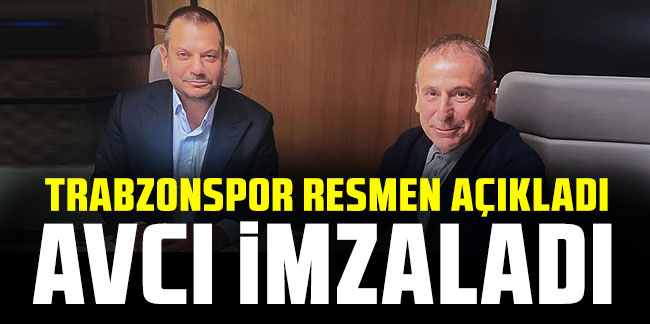 Trabzonspor Abdullah Avcı'yı resmen açıkladı!