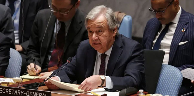 BM Genel Sekreteri Guterres: "Gazze'de hiçbir yer güvenli değil"