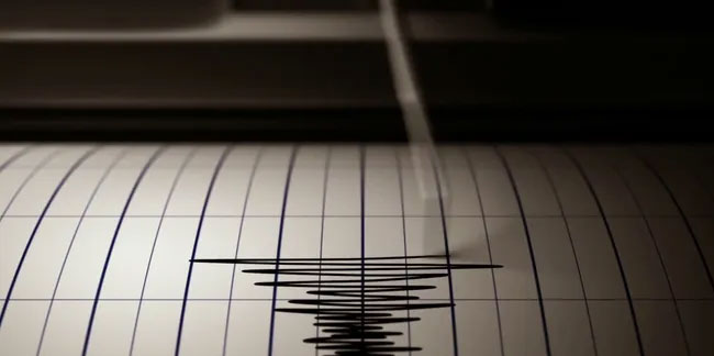 Burdur'da 3.6 büyüklüğünde deprem