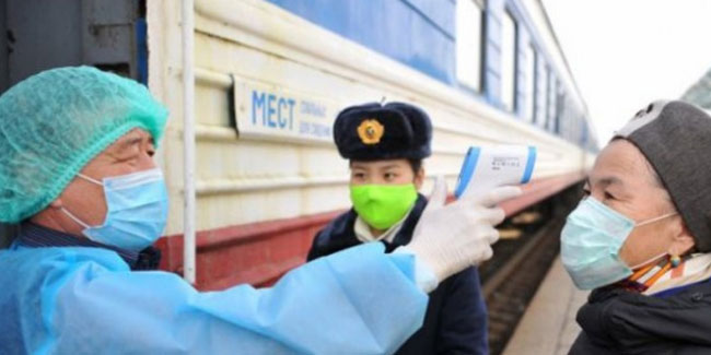 Moğolistan'da trenlerde maskesiz seyahat yasaklandı