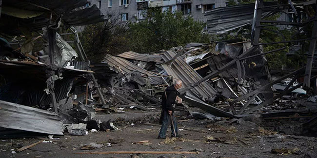 U﻿krayna'da yine sirenler çaldı! Rusya, Zaporijya'yı füzelerle vurdu